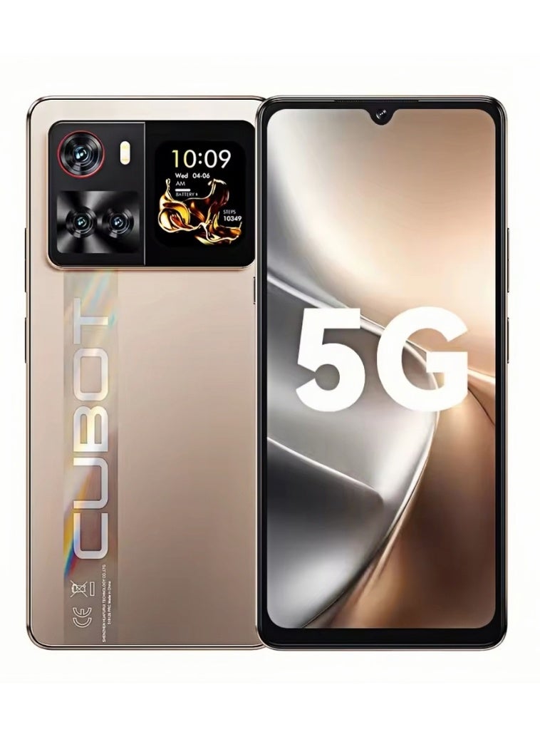 Cubot هاتف ذكي أندرويد 5G كيوبوت X100 بحجم 6.88 بوصة، معالج ديمينسيتي 7025، 6 نانومتر، 2.5 جيجاهرتز، 16 جيجابايت (8+8)، 256 جيجابايت، كاميرا 64 ميجابكسل، بطارية 5100 مللي أمبير، NFC - Image 1